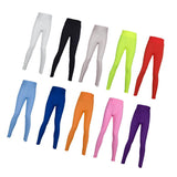 Maxbell Women's High Waist Yoga Pants Tummy Control Butt Lift Tights White S