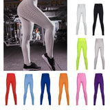 Maxbell Women's High Waist Yoga Pants Tummy Control Butt Lift Tights White M