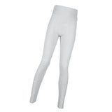 Maxbell Women's High Waist Yoga Pants Tummy Control Butt Lift Tights White XL