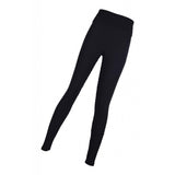 Maxbell Women's High Waist Yoga Pants Tummy Control Butt Lift Tights Black M