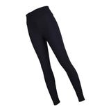 Maxbell Women's High Waist Yoga Pants Tummy Control Butt Lift Tights Black L
