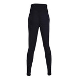 Maxbell Women's High Waist Yoga Pants Tummy Control Butt Lift Tights Black L