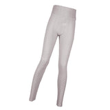 Maxbell Women's High Waist Yoga Pants Tummy Control Butt Lift Tights Gray M