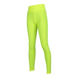 Maxbell Women's High Waist Yoga Pants Tummy Control Butt Lift Tights Green L