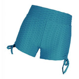 Maxbell Women Stretchy Butt Lifting Workout Running Yoga Shorts Deep Green XL