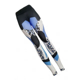 Maxbell Women High Elastic Yoga Pants Workout Running Yoga Leggings Leopard Print M