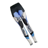 Maxbell Women High Elastic Yoga Pants Workout Running Yoga Leggings Leopard Print XL