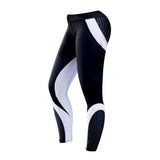 Maxbell Women High Elastic Yoga Pants Workout Running Yoga Leggings Black S