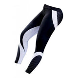 Maxbell Women High Elastic Yoga Pants Workout Running Yoga Leggings Black S