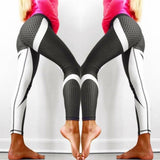 Maxbell Women High Elastic Yoga Pants Workout Running Yoga Leggings Black S