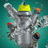 Maxbell Bike Bicycle Water Bottle Leak Proof Sports Squeeze Cycling Drink Kettle Cup Black