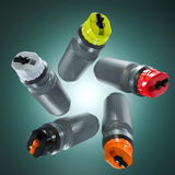 Maxbell Bike Bicycle Water Bottle Leak Proof Sports Squeeze Cycling Drink Kettle Cup Black