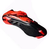Maxbell Men Road Cycling Shoes Bike Bicycle Biking Shoe Sneaker Wide Feet Orange 39