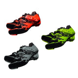Maxbell Men Road Cycling Shoes Bike Bicycle Biking Shoe Sneaker Wide Feet Orange 39