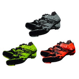 Maxbell Men Road Cycling Shoes Bike Bicycle Biking Shoe Sneaker Wide Feet Orange 39