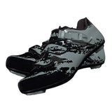 Maxbell Men Road Cycling Shoes Bike Bicycle Biking Shoe Sneaker Wide Feet Gray  44