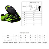 Maxbell Men Road Cycling Shoes Bike Bicycle Biking Shoe Sneaker Wide Feet Green 44