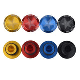 Maxbell 1 Pair Aluminum Alloy Bicycle MTB Handlebar Bar End Plugs Caps Set Red