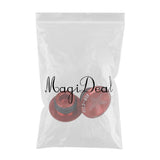 Maxbell 1 Pair Aluminum Alloy Bicycle MTB Handlebar Bar End Plugs Caps Set Red