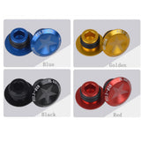 Maxbell 1 Pair Aluminum Alloy Bicycle MTB Handlebar Bar End Plugs Caps Set Red
