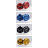 Maxbell 1 Pair Aluminum Alloy Bicycle MTB Handlebar Bar End Plugs Caps Set Red