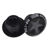 Maxbell 1 Pair Aluminum Alloy Bicycle MTB Handlebar Bar End Plugs Caps Set Black