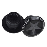 Maxbell 1 Pair Aluminum Alloy Bicycle MTB Handlebar Bar End Plugs Caps Set Black