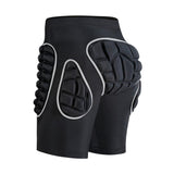 Maxbell Women Men Ski Skating Hip Butt Protective Pad Skateboard Padded Shorts S
