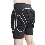 Maxbell Women Men Ski Skating Hip Butt Protective Pad Skateboard Padded Shorts L