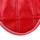 Maxbell Sanda Protective Gear Set Shin Leg Chest Guard Helmet Groin Protector Red