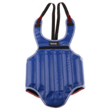 Maxbell Sanda Protective Gear Set Shin Leg Chest Guard Helmet Groin Protector Blue