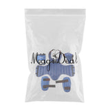 Maxbell Sanda Protective Gear Set Shin Leg Chest Guard Helmet Groin Protector Blue