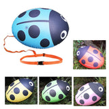 Maxbell Inflatable Swimming Air Bag Float Buoy Gasbag Ladybug Flotation Ball Orange