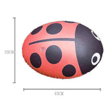 Maxbell Inflatable Swimming Air Bag Float Buoy Gasbag Ladybug Flotation Ball Orange