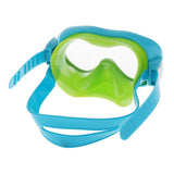 Maxbell Child Swimming Anti-Fog Goggles Kids Diving Mask & Breather Pipe Lake Blue