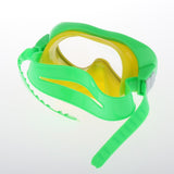 Maxbell Child Swimming Anti-Fog Goggles Kids Diving Mask & Breather Pipe Green