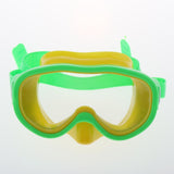 Maxbell Child Swimming Anti-Fog Goggles Kids Diving Mask & Breather Pipe Green