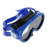 Maxbell Child Swimming Anti-Fog Goggles Kids Diving Mask & Breather Pipe Dark Blue