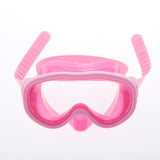 Maxbell Child Swimming Anti-Fog Goggles Kids Diving Mask & Breather Pipe Pink