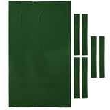 Maxbell 8ft/7ft Wool Blend  Billiard Pool Table Cloth Snooker Felt Cushion 8ft Green