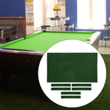 Maxbell 8ft/7ft Wool Blend  Billiard Pool Table Cloth Snooker Felt Cushion 8ft Green