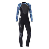 Maxbell Ladies Stretch Wetsuit Scuba Diving Snorkeling Surfing Full Suit Swimwear S