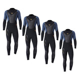 Maxbell 3mm Male Diving Wetsuit One-Piece Diving Suit Jumpsuit Rash Guard M