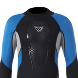 Maxbell 3mm Diving Wetsuit One-Piece Diving Suit Jumpsuit Rash Guard for Men L