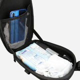 Maxbell Bicycle Handlebar Waterproof EVA Bag Bike Front Handle Basket Zipper Pouch