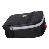 Maxbell Bike Rear Seat Rack Storage Bag Handlebar Pouch Pannier Reflective Black
