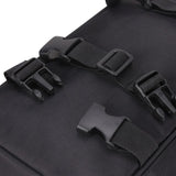 Maxbell Bike Rear Seat Rack Storage Bag Handlebar Pouch Pannier Reflective Black