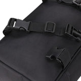 Maxbell Bike Rear Seat Rack Storage Bag Handlebar Pouch Pannier Reflective Black