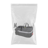Maxbell Bike Rear Seat Rack Storage Bag Handlebar Pouch Pannier Reflective Black