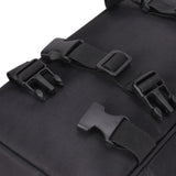 Maxbell Bike Rear Seat Rack Storage Bag Handlebar Pouch Pannier Higher Black